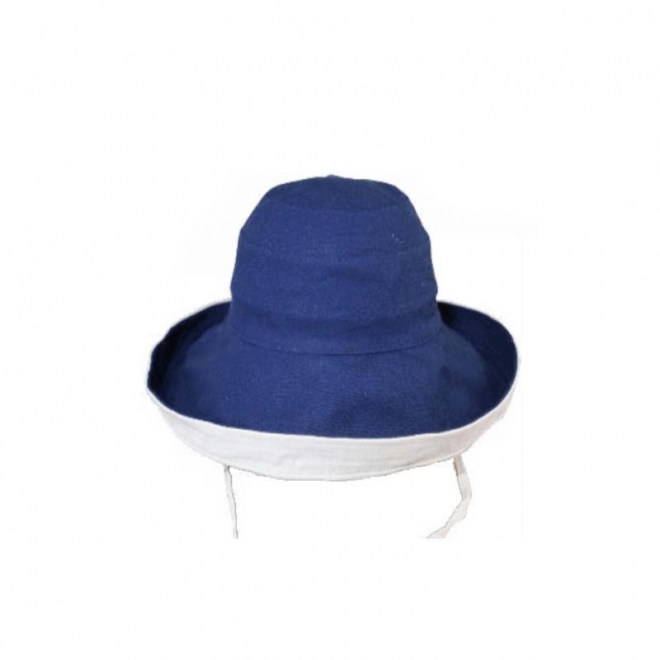 Βαμβακερο στρογγυλο, με κορδονακι, εξερετικης ποιοτητας μπλε2